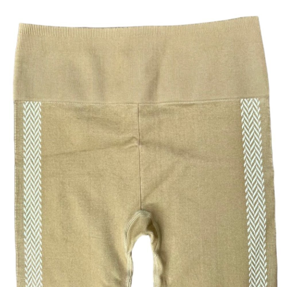 Fabletics NWOT High Waisted Seamless Check Leggings Thyme/Cool Mint Size Medium - Picture 8 of 15